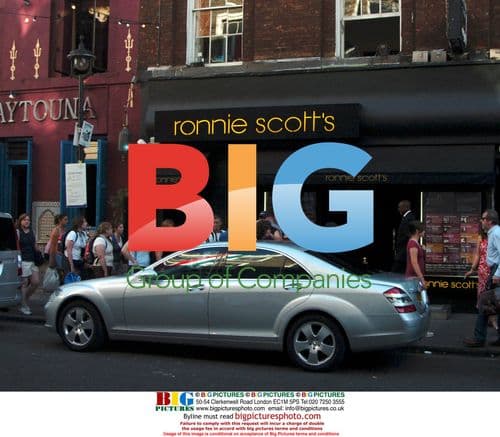 Christina Aguilera at Ronnie Scott's jazz club