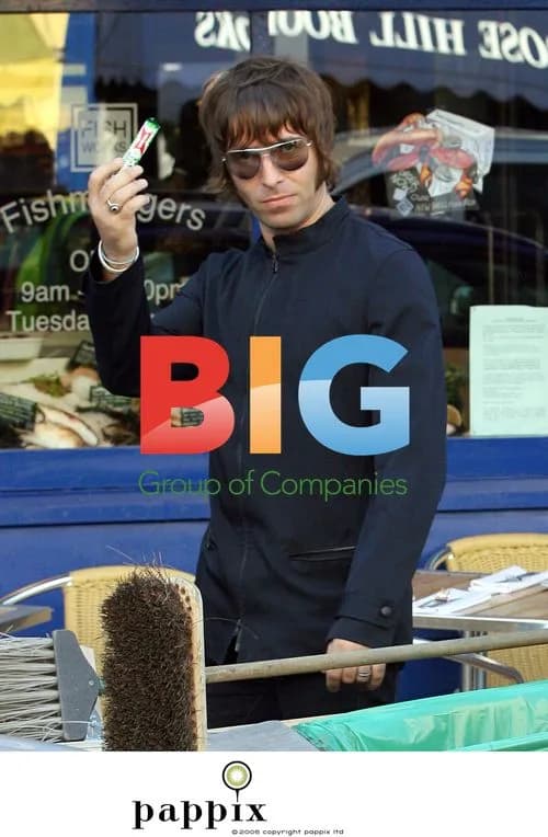 Liam Gallagher and friends poke fun at street cleaner