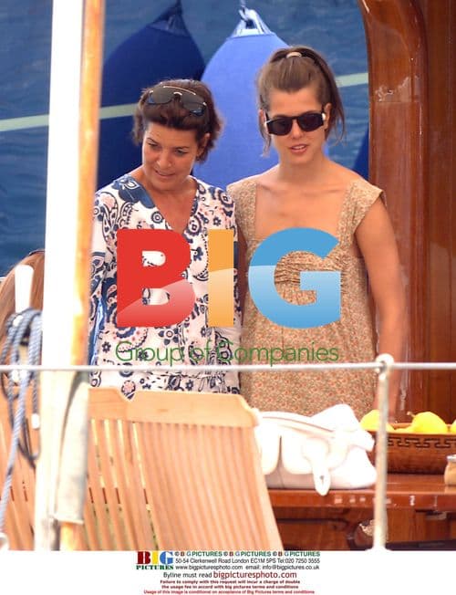 Monaco Royal Family in Capri, Italy