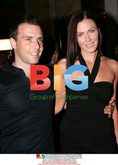 Linzi Stoppard and Husband at Pout's 5th Birthday