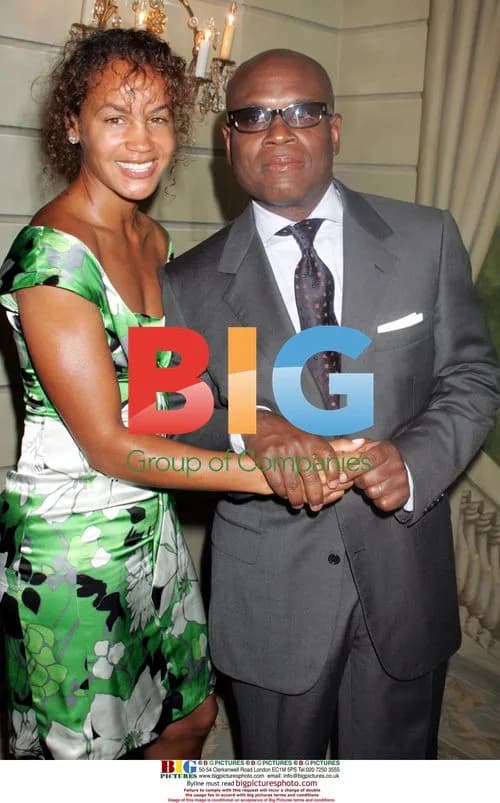 Antonio 'L.A.' Reid and wife Erica at UJA Music Visionary Awards