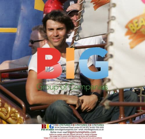 Hollyoaks in the City filming at Blackpool Pleasure Beach