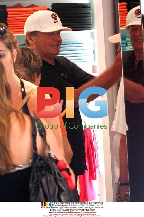 Jack Nicholson on Holiday in St. Tropez