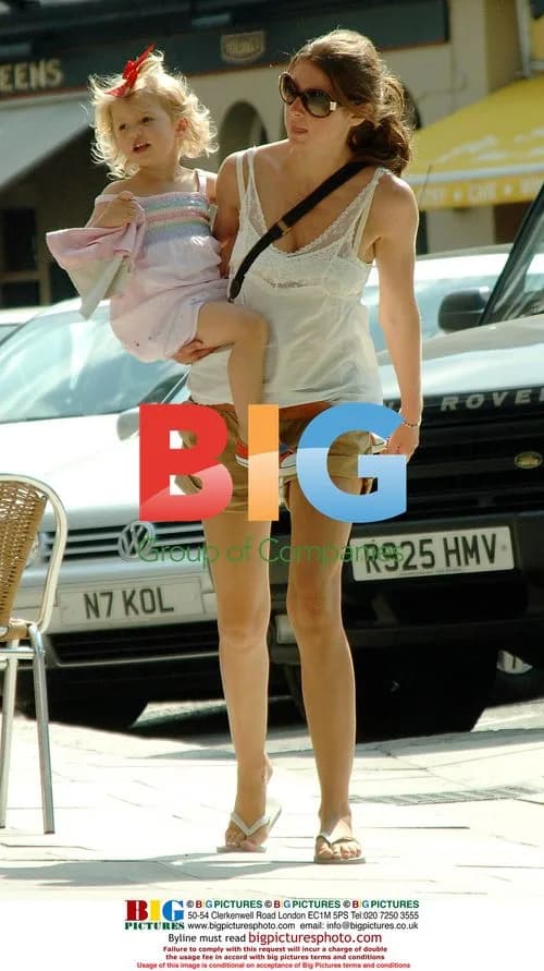 Jools Oliver and Daughter Poppy Out in London