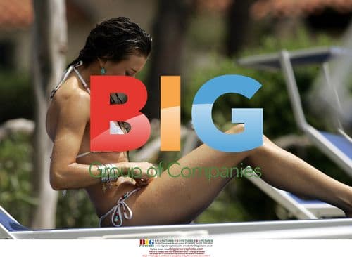 Beulah in Dotty Bikini on French Holiday