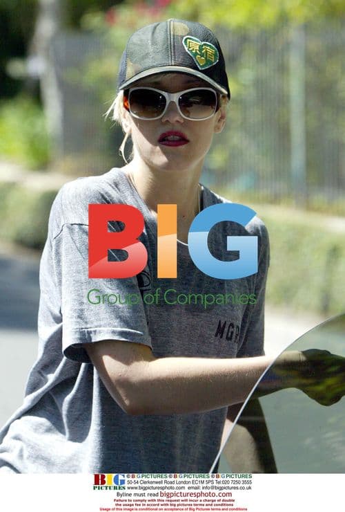 Gwen Stefani Breaks a Sweat After Workout