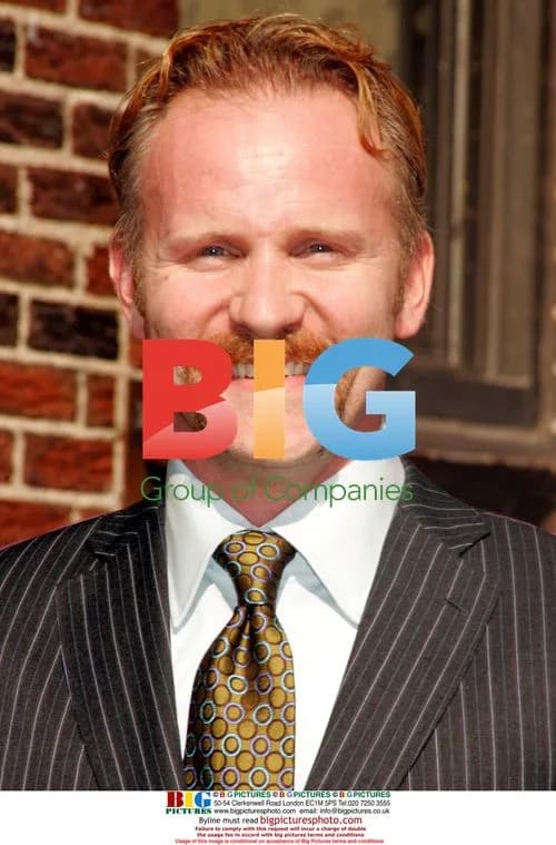 Director MORGAN SPURLOCK at 'The Late Show'
