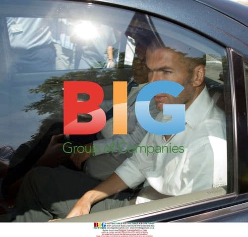 Zinedine Zidane leaves FIFA hearing in Zurich