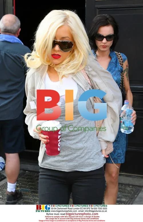Christina Aguilera at Koko club in Camden