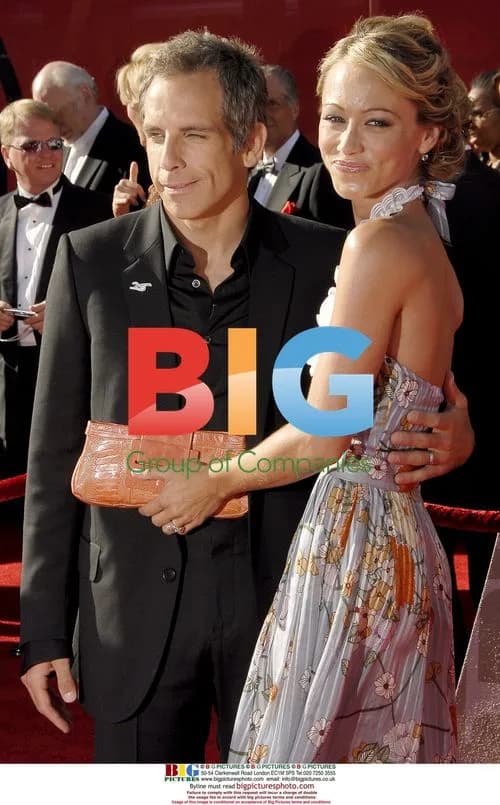 Ben Stiller and Christine Taylor at 2006 ESPY Awards