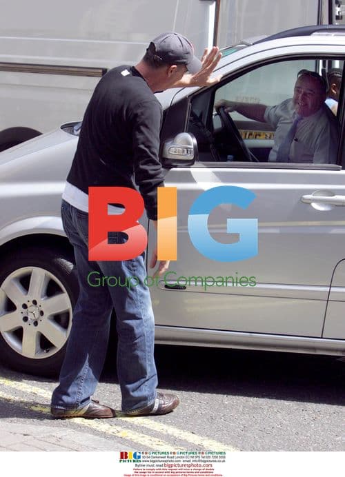 Michael Barrymore out and about in London