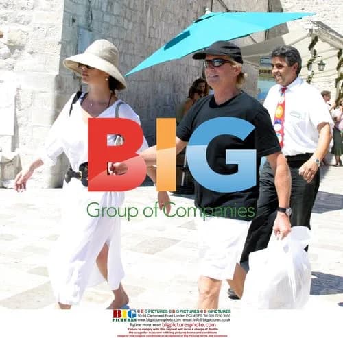 Michael Douglas and Catherine Zeta Jones visit Dubrovnik