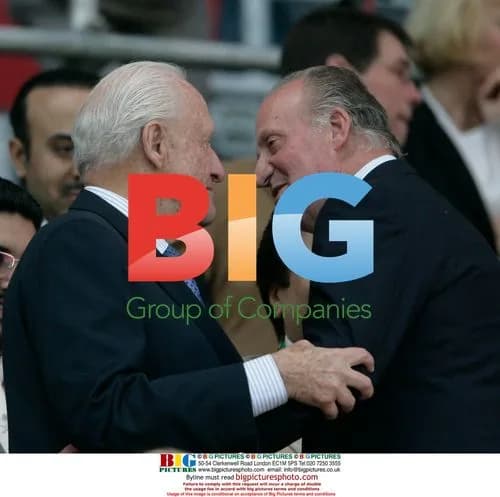 King Juan Carlos and Joao Havelange at 2006 World Cup