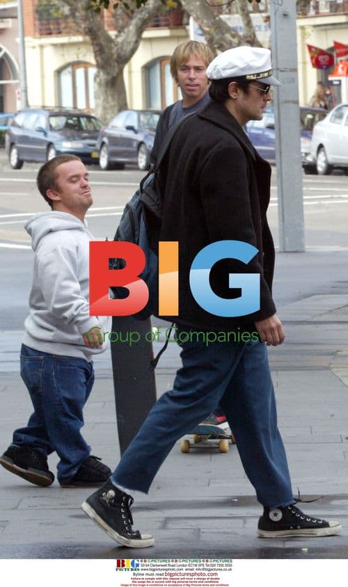 Jackass cast fooling around in Sydney