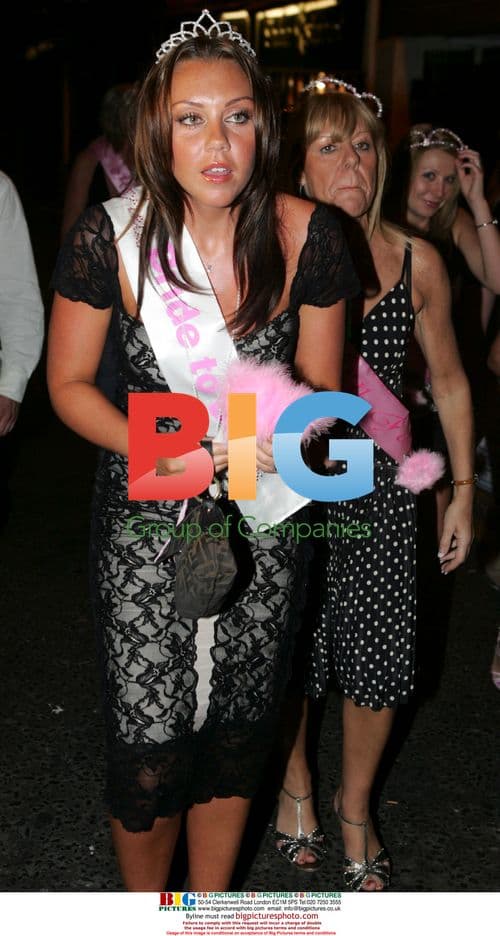 Michelle Heaton Celebrates Hen Night