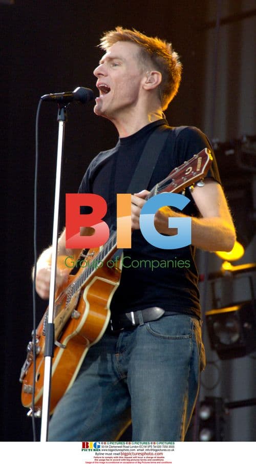 Singer Bryan Adams at Kedleston Hall