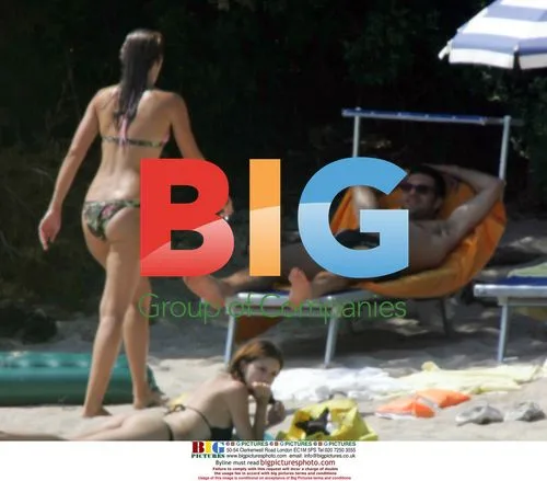 Michael Ballack on holiday with wife