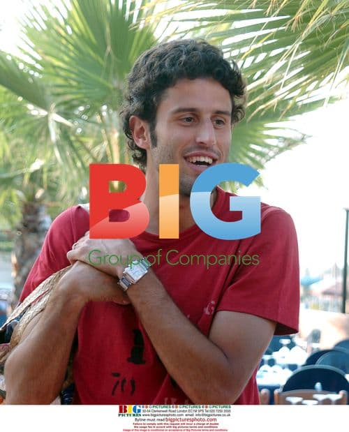 Fabio Grosso by the beach