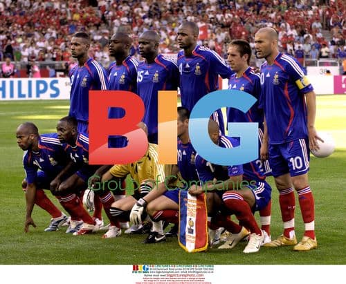 French National Soccer Team at World Cup in Germany