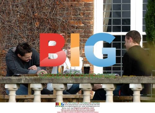 Casualty actress Leanne Wilson with fiance at Hertfordshire pub