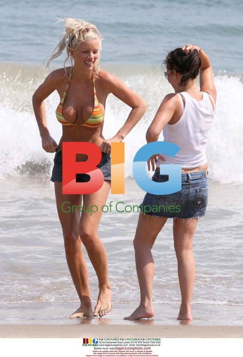 Emma B and Melanie Cameron on Malibu Beach