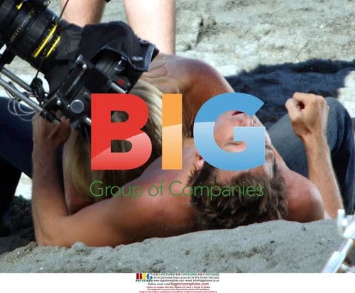 Dane Cook and Carrie Fleming Shoot 'Good Luck Chuck' Scene