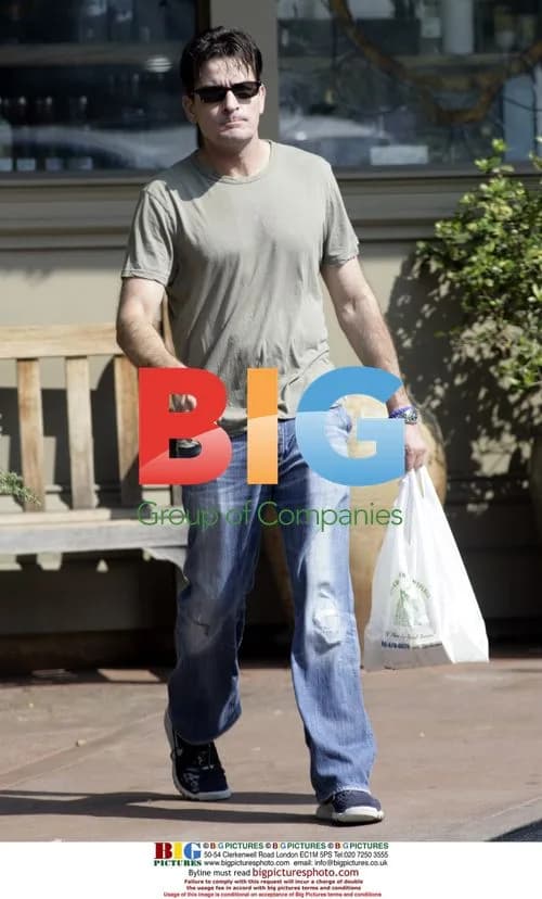 Charlie Sheen Grocery Shopping
