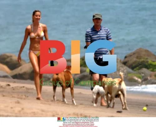 Gisele Bundchen on Malibu Beach