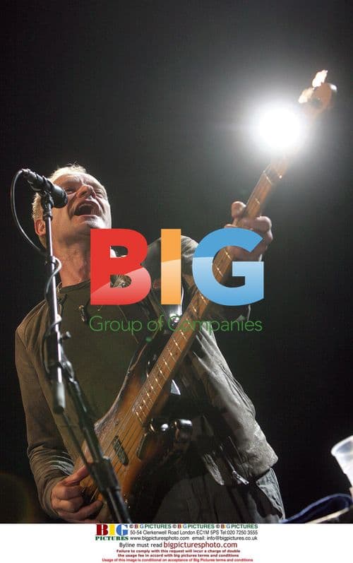 Sting performs 'Broken Music Tour' in St. Petersburg