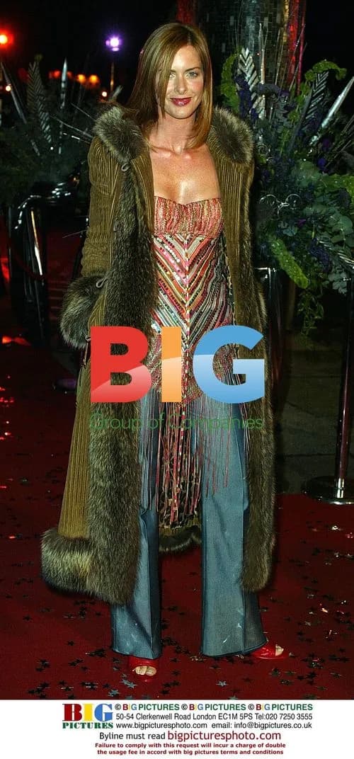 Trinny Woodhall at BBC TV 2002 Golden Moments