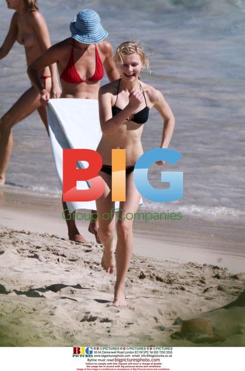 Kirsten Dunst on St Barths