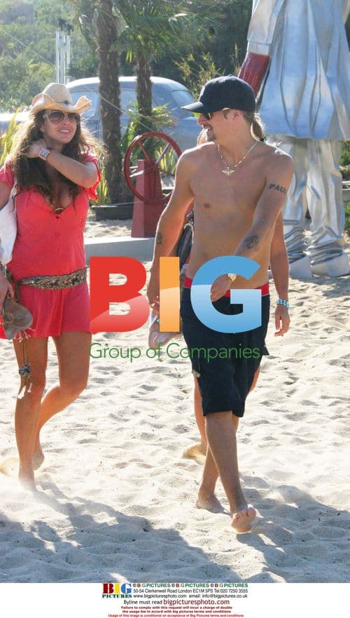 Kid Rock on holiday in St Tropez