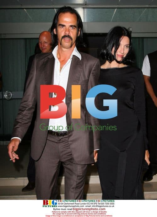 Nick Cave at Miami Vice London Premiere After Party