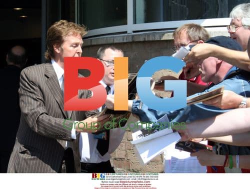 Sir Paul McCartney at L.I.P.A. event in Liverpool