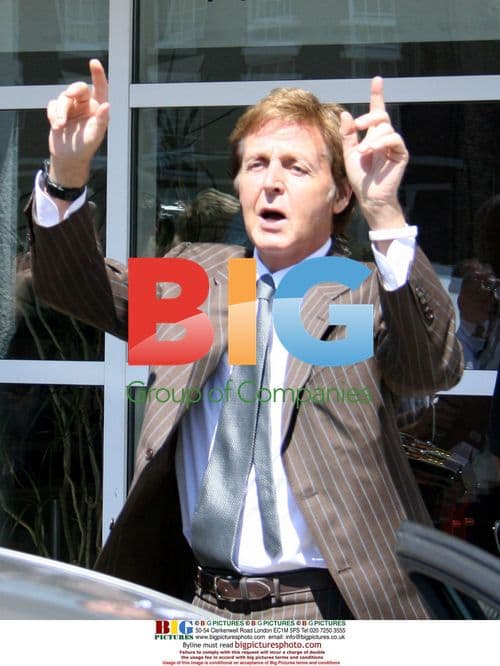 Sir Paul McCartney at LIPA presentation in Liverpool