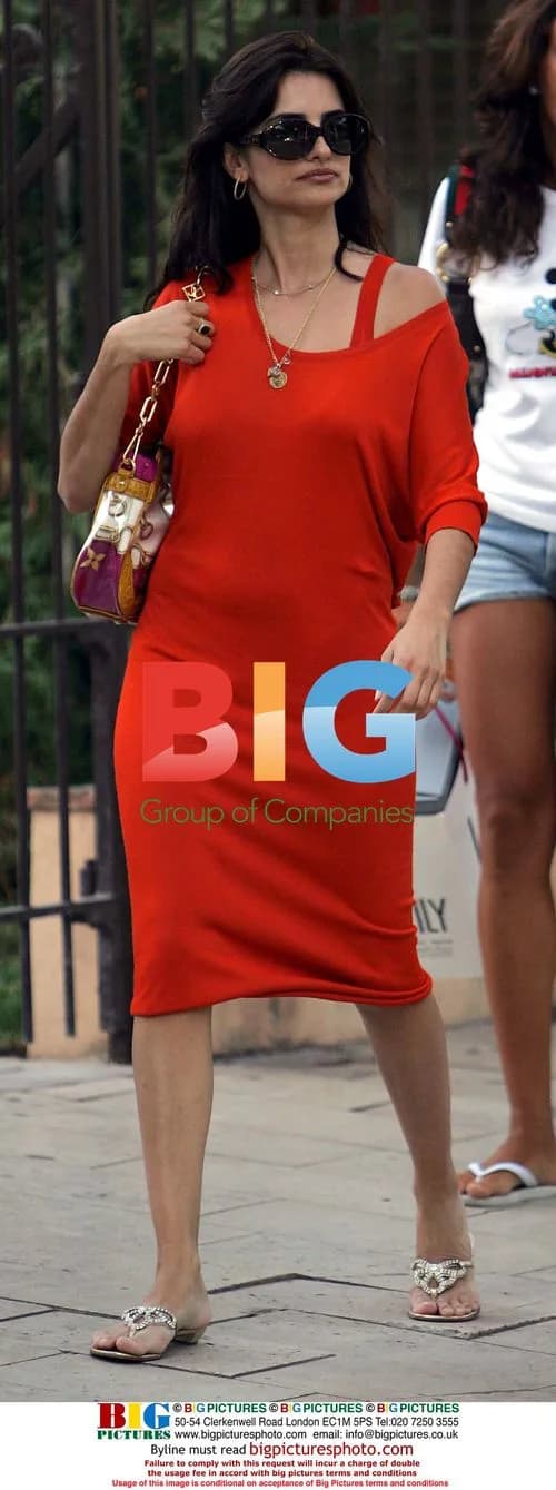 Penelope Cruz on Holiday in St Tropez