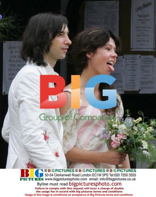 Bobby Gillespie and Katy England's Wedding