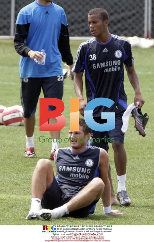 Chelsea FC Team Training in LA