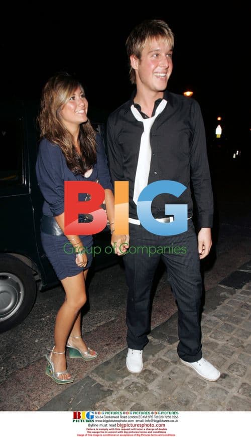 Hollyoaks stars at leaving party