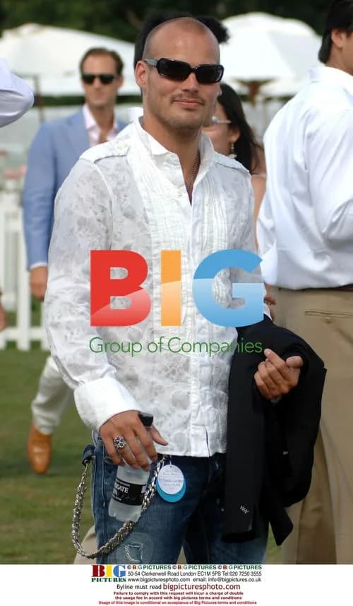 Freddie Ljungberg at Cartier Polo