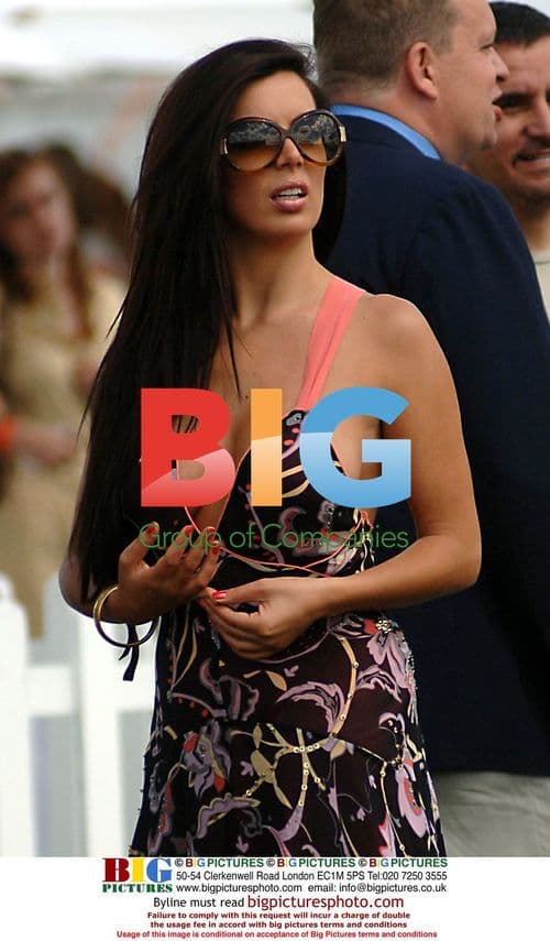 Model Coralie Eichholtz at Cartier Polo