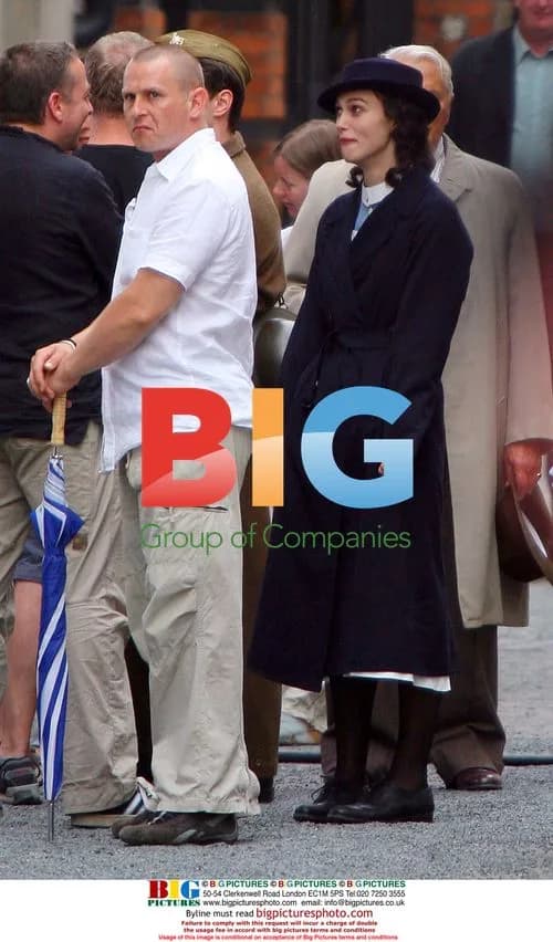 Keira Knightley on set of 'Atonement'