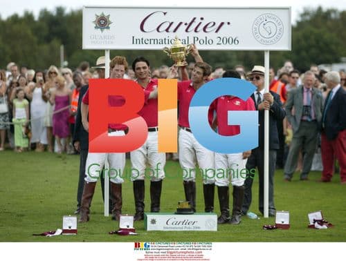 Prince Harry at Cartier Polo Match