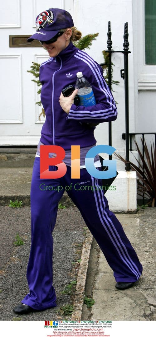 Madonna Leaving London Gym