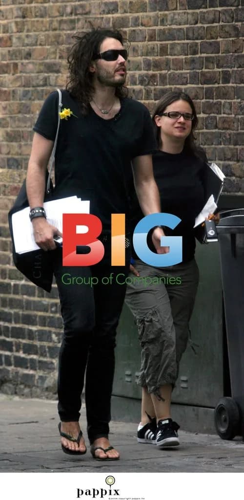 Russell Brand spotted in London