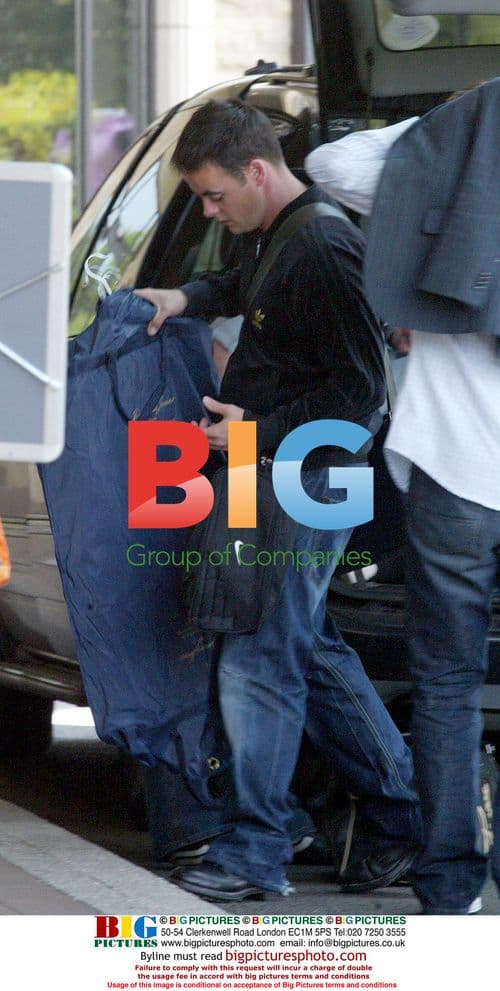 Ant & Dec and UK TV personalities at All-Star Cup 2006