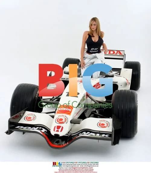 Keeley Hazell Promotes PS2 'Formula One 2006'