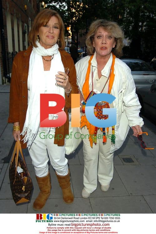 Stephanie Beacham and Amanda Barrie at 'Protect the Human'