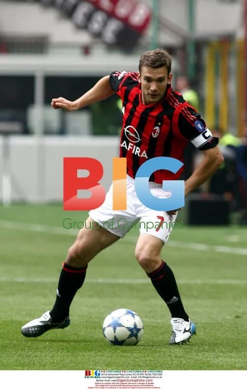 Andriy Shevchenko during Milan 2005-06 Serie A season