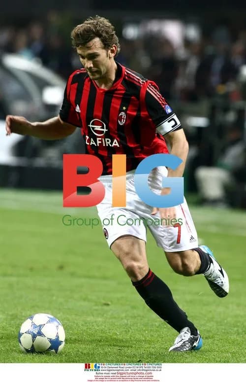 Andriy Shevchenko at Barcelona vs Milan, Champions League 2005-06